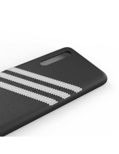 Adidas OR Molded Case PU, skirtas Huawei P30 juodai baltas Adidas OR Molded Case PU, skirtas Huawei P30 juodai baltas