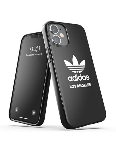 Adidas OR SnapCase Los Angeles dėklas iPhone 12 mini - juodas Adidas OR SnapCase Los Angeles dėklas iPhone 12 mini - juodas
