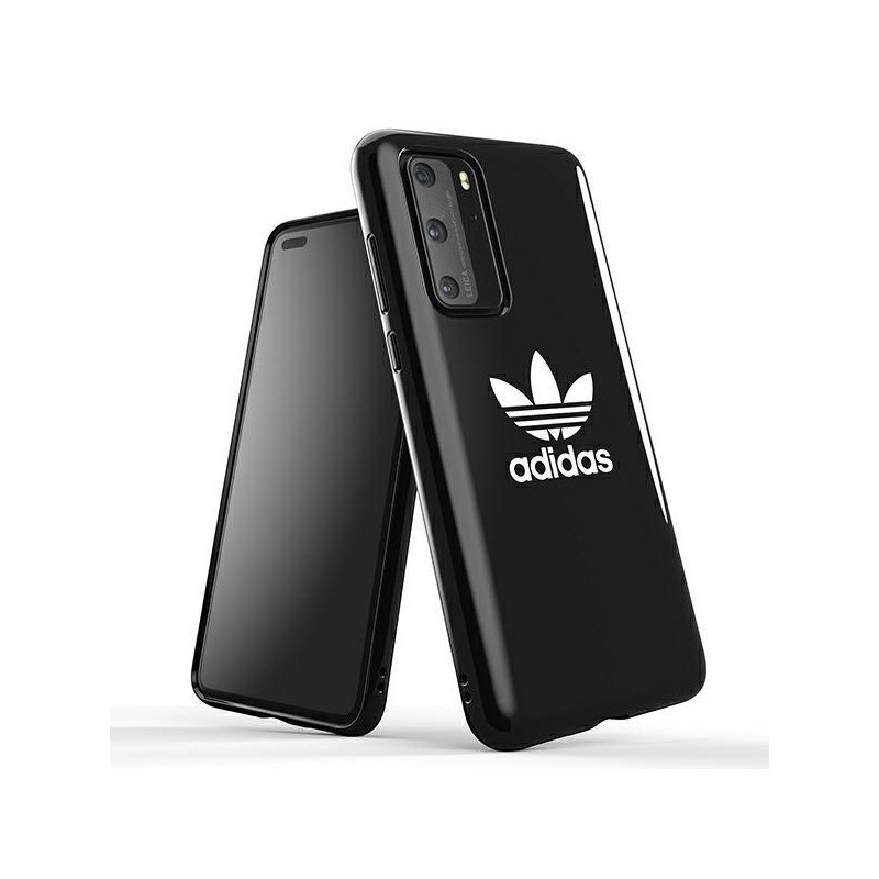 Adidas OR SnapCase Trefoil dėklas Huawei P40 - juodas Adidas OR SnapCase Trefoil dėklas Huawei P40 - juodas