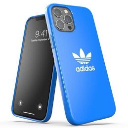 Adidas OR SnapCase Trefoil dėklas iPhone 12 Pro Max - mėlynas