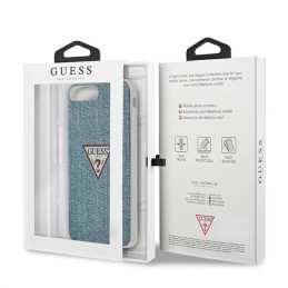 Guess Jeans Collection dėklas, skirtas iPhone 7 / 8 Plus - mėlynas