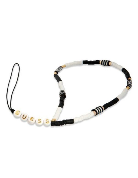 Guess Heishi Beads pakabukas - juodai baltas Guess Heishi Beads pakabukas - juodai baltas
