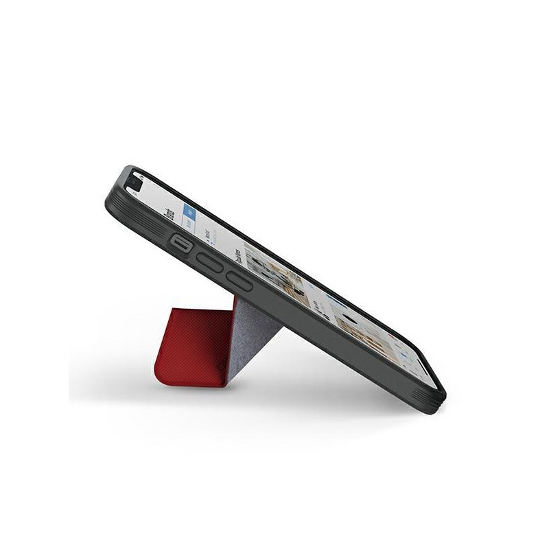 UNIQ Transforma MagSafe dėklas iPhone 13 - raudonas