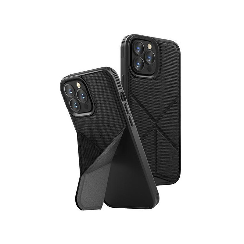 UNIQ Transforma MagSafe dėklas skirtas iPhone 13 Pro / iPhone 13 - juodas
