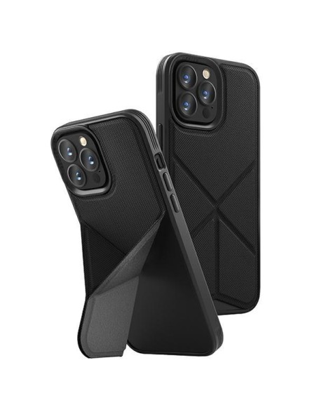 UNIQ Transforma MagSafe dėklas skirtas iPhone 13 Pro / iPhone 13 - juodas