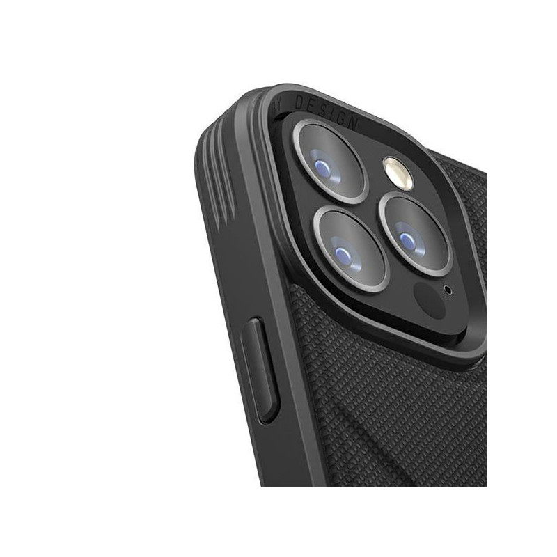 UNIQ Transforma MagSafe dėklas skirtas iPhone 13 Pro / iPhone 13 - juodas