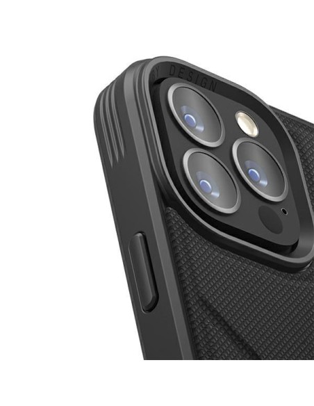 UNIQ Transforma MagSafe dėklas skirtas iPhone 13 Pro / iPhone 13 - juodas