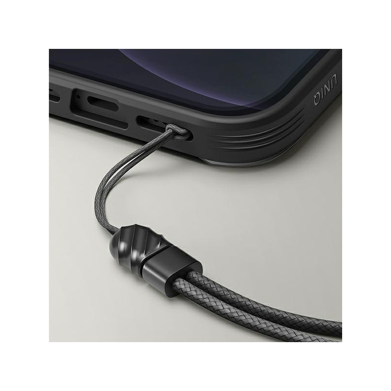 UNIQ Transforma MagSafe dėklas skirtas iPhone 13 Pro / iPhone 13 - juodas