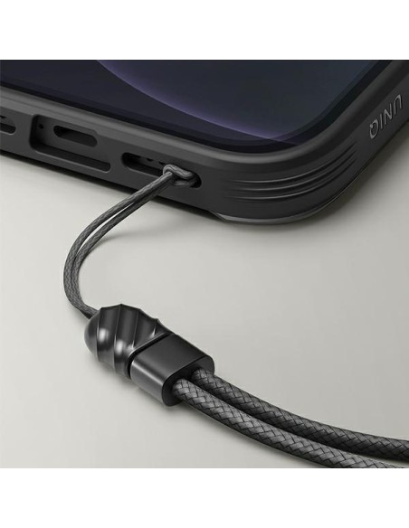 UNIQ Transforma MagSafe dėklas skirtas iPhone 13 Pro / iPhone 13 - juodas