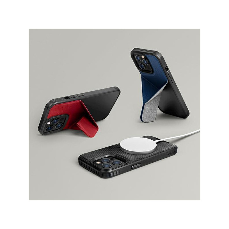 UNIQ Transforma MagSafe dėklas skirtas iPhone 13 Pro / iPhone 13 - juodas