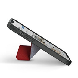 UNIQ Transforma MagSafe dėklas iPhone 13 Pro Max - raudonas