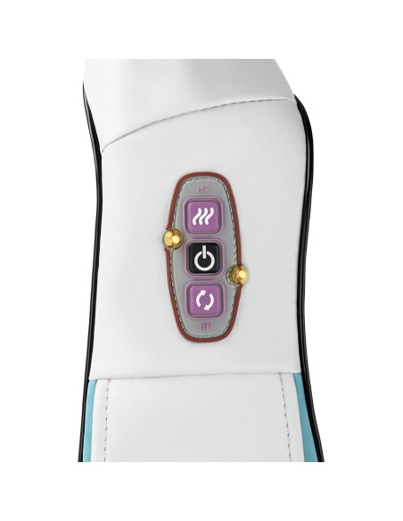 12V/230V šildomas kaklo ir nugaros pečių masažuoklis pilkas 12V/230V šildomas kaklo ir nugaros pečių masažuoklis pilkas