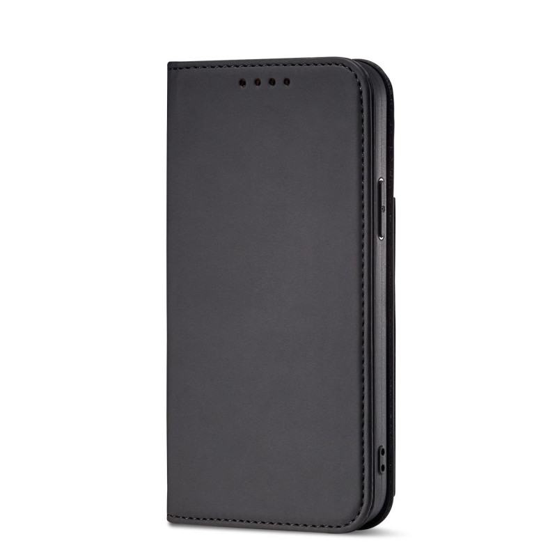 Magnet Card Case dėklas skirtas iPhone 13 mini dangteliu kortelei piniginės kortelių stovas juodas
