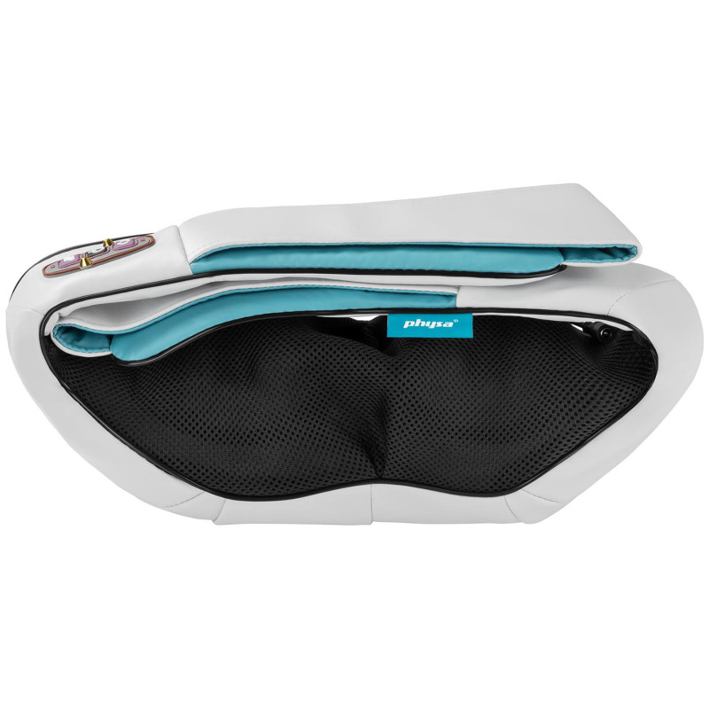 12V/230V šildomas kaklo ir nugaros pečių masažuoklis pilkas