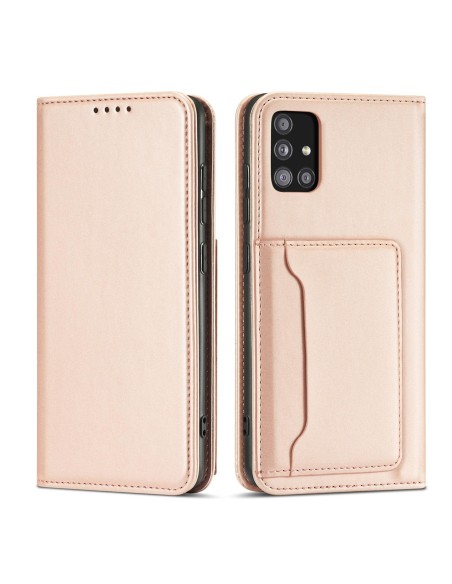 Magnetinis kortelės dėklas, skirtas Xiaomi Redmi Note 11 Pro Cover Card Piniginės kortelės stovas, rožinis Magnetinis kortelės dėklas, skirtas Xiaomi Redmi Note 11 Pro Cover Card Piniginės kortelės stovas, rožinis