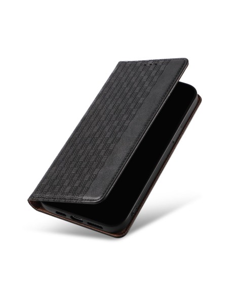 Magnetinio dirželio dėklas, skirtas iPhone 13, piniginės dangtelis + mini dirželis, pakabukas, juodas