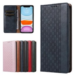 Magnet Strap Case dėklas, skirtas iPhone 13 piniginės dėklui + mini mėlynas pakabukas su dirželiu