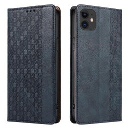 Magnet Strap Case dėklas, skirtas iPhone 13 piniginės dėklui + mini mėlynas pakabukas su dirželiu