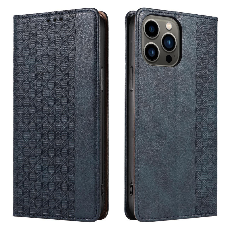 Magnetinio dirželio dėklas, skirtas iPhone 13 Pro, piniginės dangtelis + mini dirželis, pakabukas, mėlynas