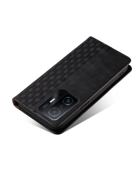 Magnetinio dirželio dėklas, skirtas Samsung Galaxy A53 5G piniginės dangtelis + juodas mini pakabukas su dirželiu