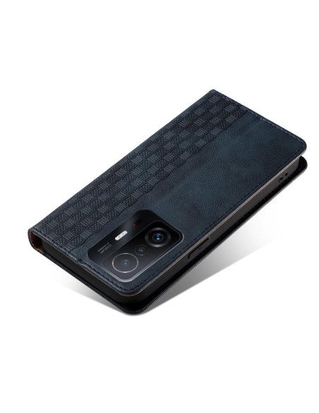 Magnetinio dirželio dėklas, skirtas Xiaomi Redmi Note 11 piniginės dangtelis + mini diržas pakabukas mėlynas Magnetinio dirželio dėklas, skirtas Xiaomi Redmi Note 11 piniginės dangtelis + mini diržas pakabukas mėlynas