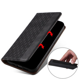 Magnetinio dirželio dėklas, skirtas „Xiaomi Redmi Note 11 Pro Cover“ piniginei + juodas mini pakabukas