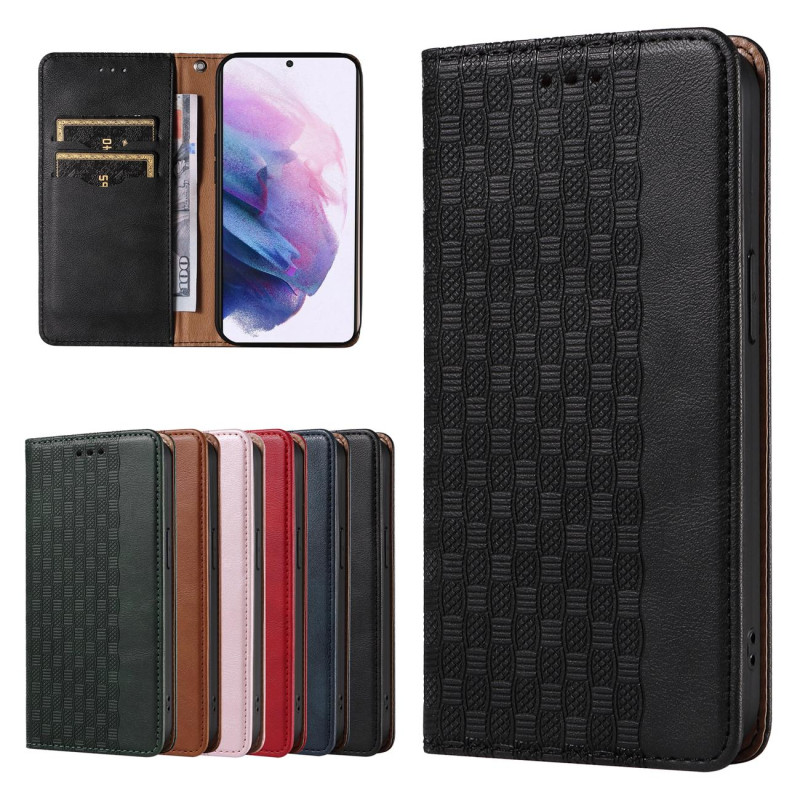 Magnetinio dirželio dėklas, skirtas Samsung Galaxy S22+ (S22 Plus) piniginės dangtelis + juodas mini pakabukas su diržel...