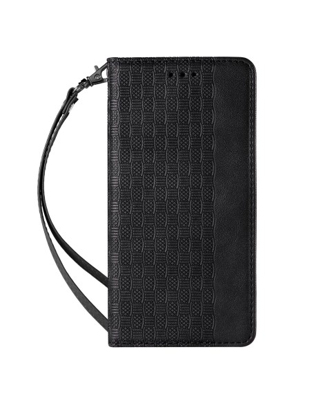 Magnetinio dirželio dėklas, skirtas Samsung Galaxy S22+ (S22 Plus) piniginės dangtelis + juodas mini pakabukas su diržel... Magnetinio dirželio dėklas, skirtas Samsung Galaxy S22+ (S22 Plus) piniginės dangtelis + juodas mini pakabukas su diržel...