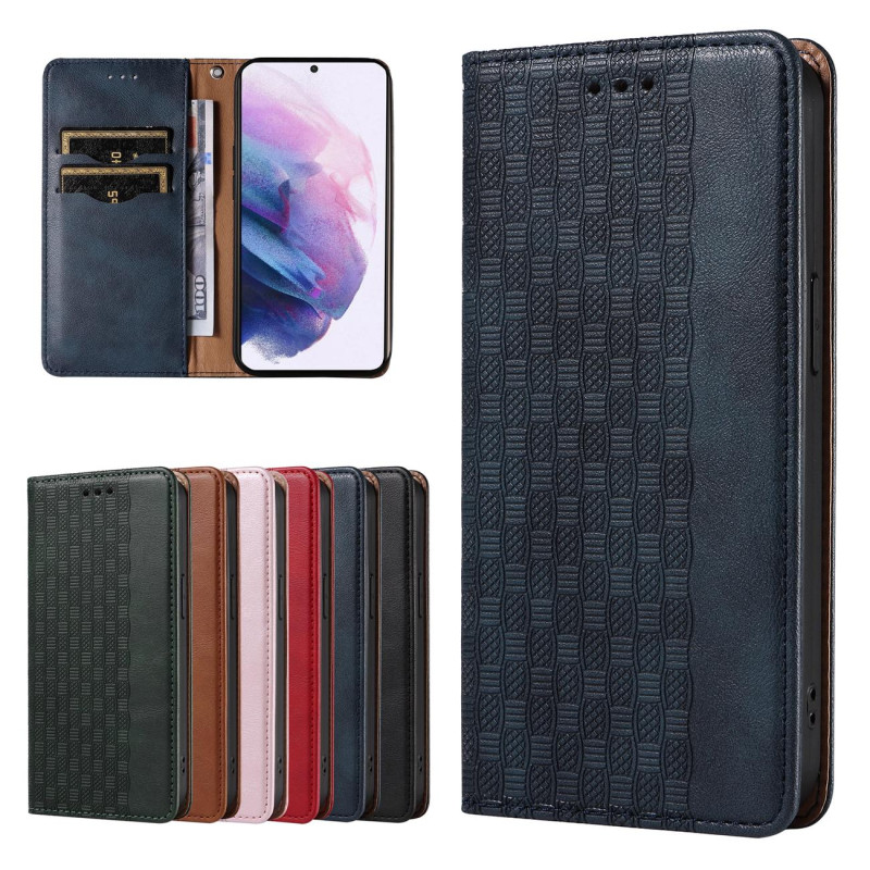 Magnetinio dirželio dėklas, skirtas Samsung Galaxy S22 Ultra piniginės dangtelis + mini mėlynos spalvos pakabukas