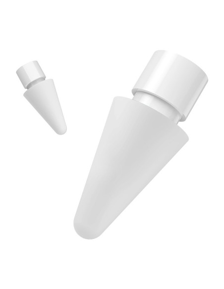 Silikoniniai rašiklio antgaliai balti vidutiniai 12vnt. Silikoniniai rašiklio antgaliai balti vidutiniai 12vnt.