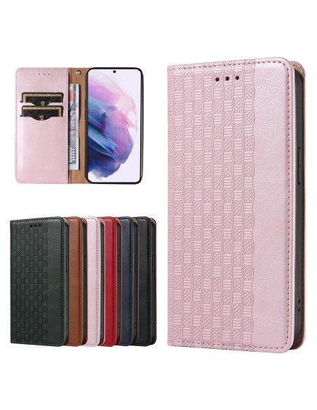 Magnetinio dirželio dėklas, skirtas Samsung Galaxy S22 Ultra piniginės užvalkalui + mini rožinis pakabukas Magnetinio dirželio dėklas, skirtas Samsung Galaxy S22 Ultra piniginės užvalkalui + mini rožinis pakabukas