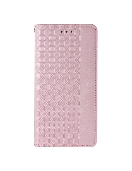 Magnetinio dirželio dėklas, skirtas Samsung Galaxy S22 Ultra piniginės užvalkalui + mini rožinis pakabukas Magnetinio dirželio dėklas, skirtas Samsung Galaxy S22 Ultra piniginės užvalkalui + mini rožinis pakabukas