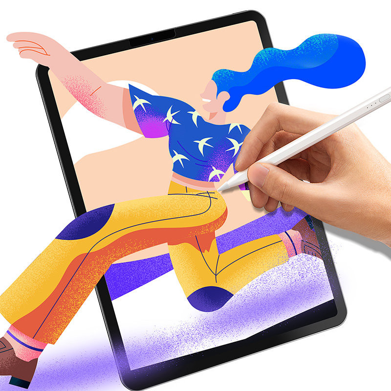 Silikoniniai rašiklio antgaliai balti vidutiniai 12vnt.