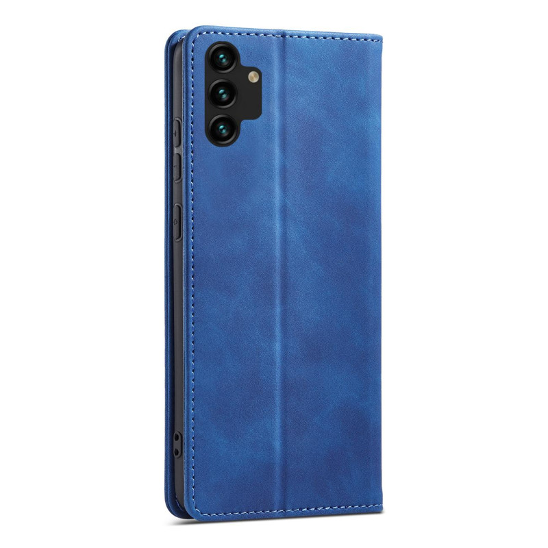 Magnetinis Fancy Case Dėklas, skirtas Samsung Galaxy A13 5G Cover Card Piniginės kortelės stovas Mėlynas