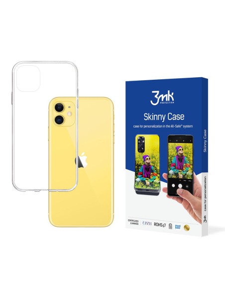 3mk Skinny Case, skirtas iPhone 11 - skaidrus 3mk Skinny Case, skirtas iPhone 11 - skaidrus
