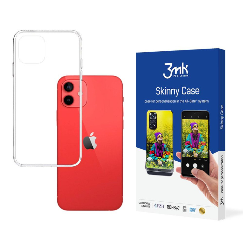 3mk Skinny Case iPhone 12 mini - skaidrus