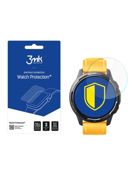 3mk Watch Protection™ hibridinis stiklas v. FlexibleGlass Lite ant Xiaomi Watch S1 Active 3mk Watch Protection™ hibridinis stiklas v. FlexibleGlass Lite ant Xiaomi Watch S1 Active