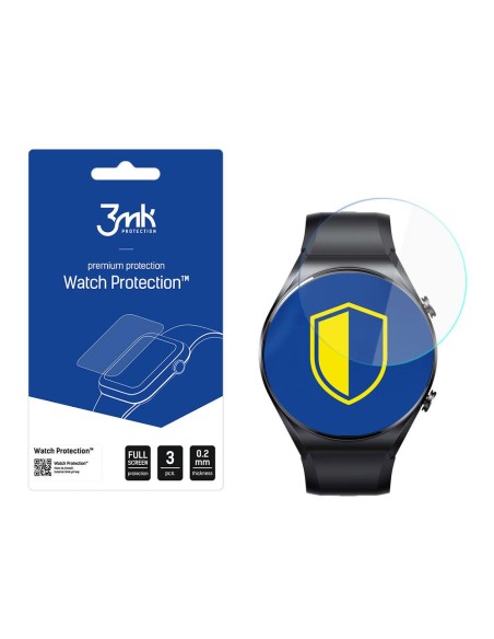 3mk Watch Protection™ hibridinis stiklas v. FlexibleGlass Lite ant Xiaomi Watch S1 3mk Watch Protection™ hibridinis stiklas v. FlexibleGlass Lite ant Xiaomi Watch S1