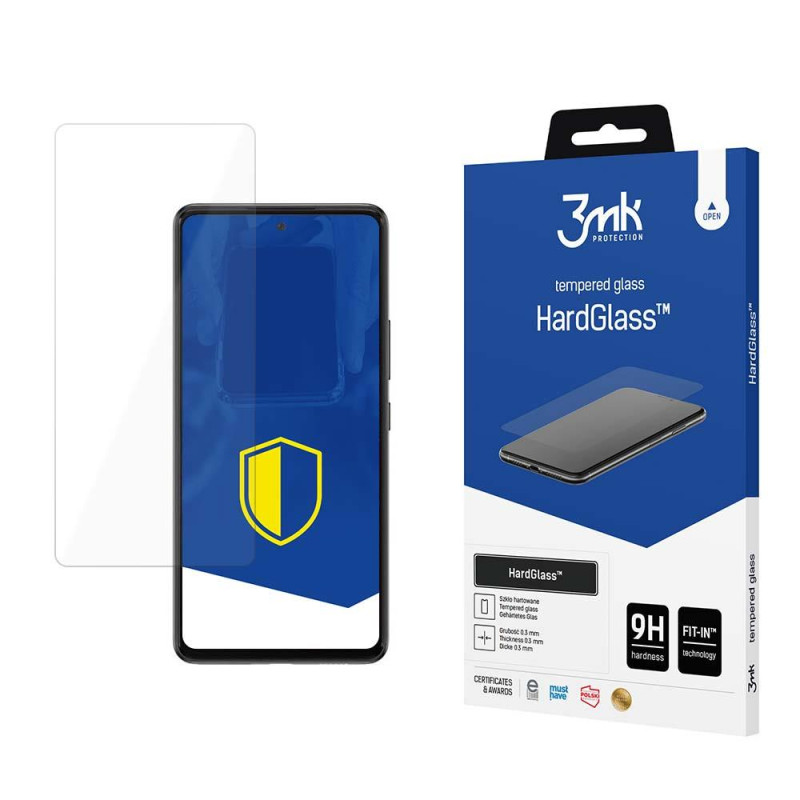 9H 3mk HardGlass™ stiklas „Samsung Galaxy A53 5G“.
