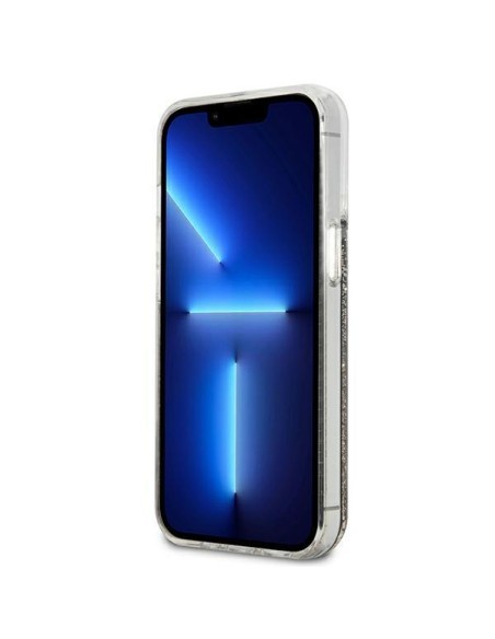 Karl Lagerfeld Liquid Glitter Gatsby dėklas, skirtas iPhone 13 Pro / iPhone 13 - juodas Karl Lagerfeld Liquid Glitter Gatsby dėklas, skirtas iPhone 13 Pro / iPhone 13 - juodas