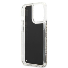 Karl Lagerfeld Liquid Glitter Gatsby dėklas iPhone 13 Pro Max - juodas