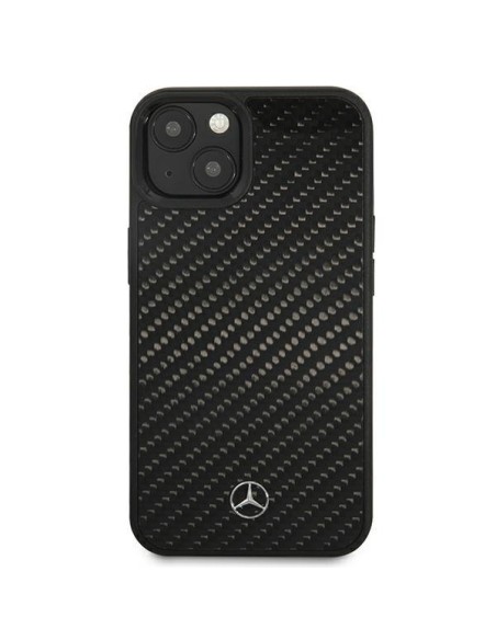 Mercedes Dynamic Line dėklas iPhone 13 mini - juodas Mercedes Dynamic Line dėklas iPhone 13 mini - juodas