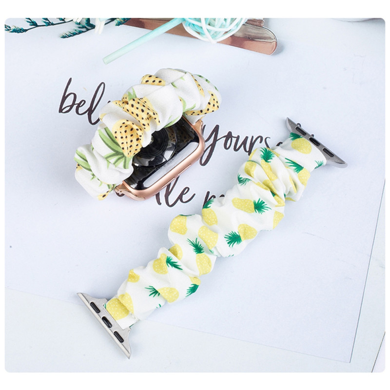 Audinio juosta laikrodžiui 7 / 6 / 5 / 4 / 3 / 2 / SE (41 / 40 / 38 mm) apyrankės kiwi elastinė juosta