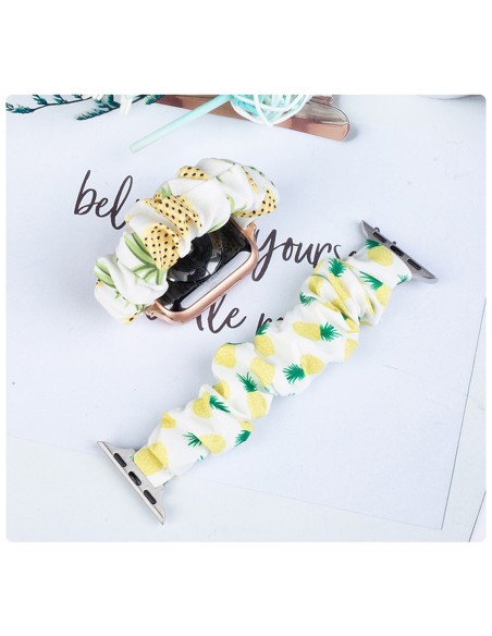 Audinio juosta laikrodžiui 7 / 6 / 5 / 4 / 3 / 2 / SE (45 / 44 / 42 mm) apyrankės apyrankės elastinė juosta arbūzas