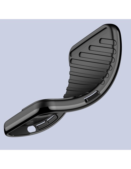 Thunder Case lankstus šarvuotas dėklo dangtelis, skirtas Motorola Moto G Play 2022 juodas