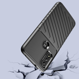 Thunder Case lankstus šarvuotas dėklo dangtelis, skirtas Motorola Moto G Play 2022 juodas