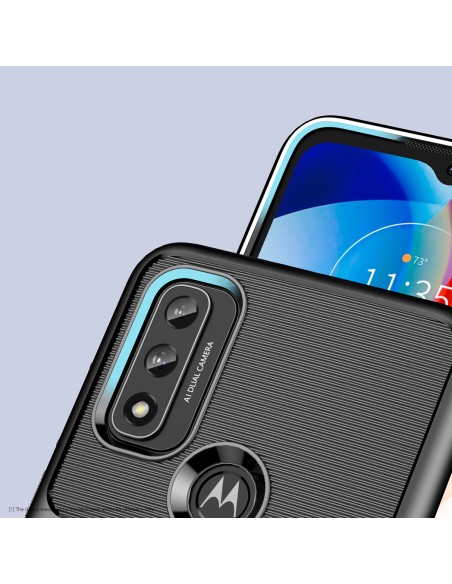 Thunder Case lankstus šarvuotas dėklo dangtelis, skirtas Motorola Moto G Play 2022 juodas