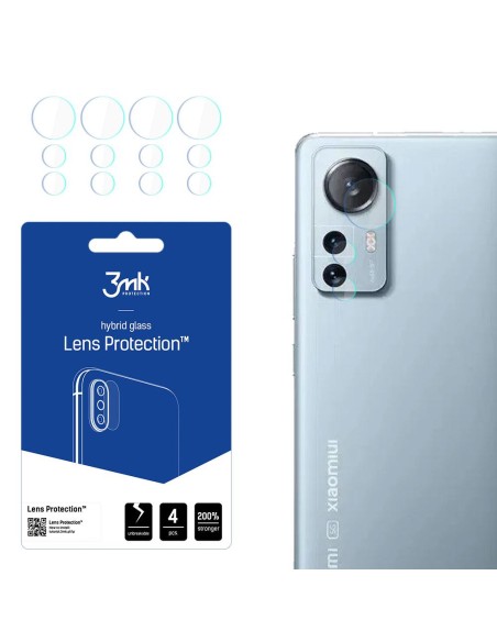 3mk Lens Protection™ hibridinis fotoaparato stiklas, skirtas Xiaomi 12 Lite 3mk Lens Protection™ hibridinis fotoaparato stiklas, skirtas Xiaomi 12 Lite