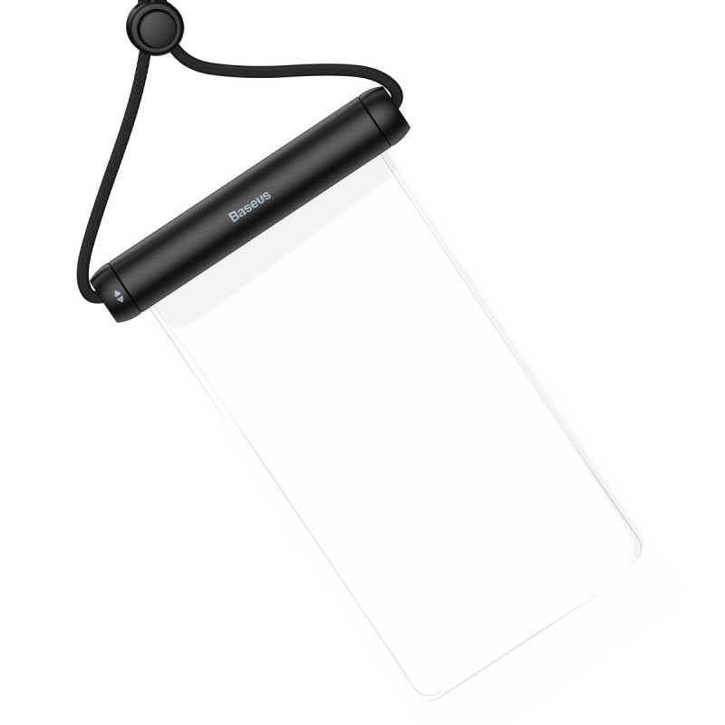 Baseus vandeniui atsparus telefono dėklas, juodas dangtelis (FMYT000001)
