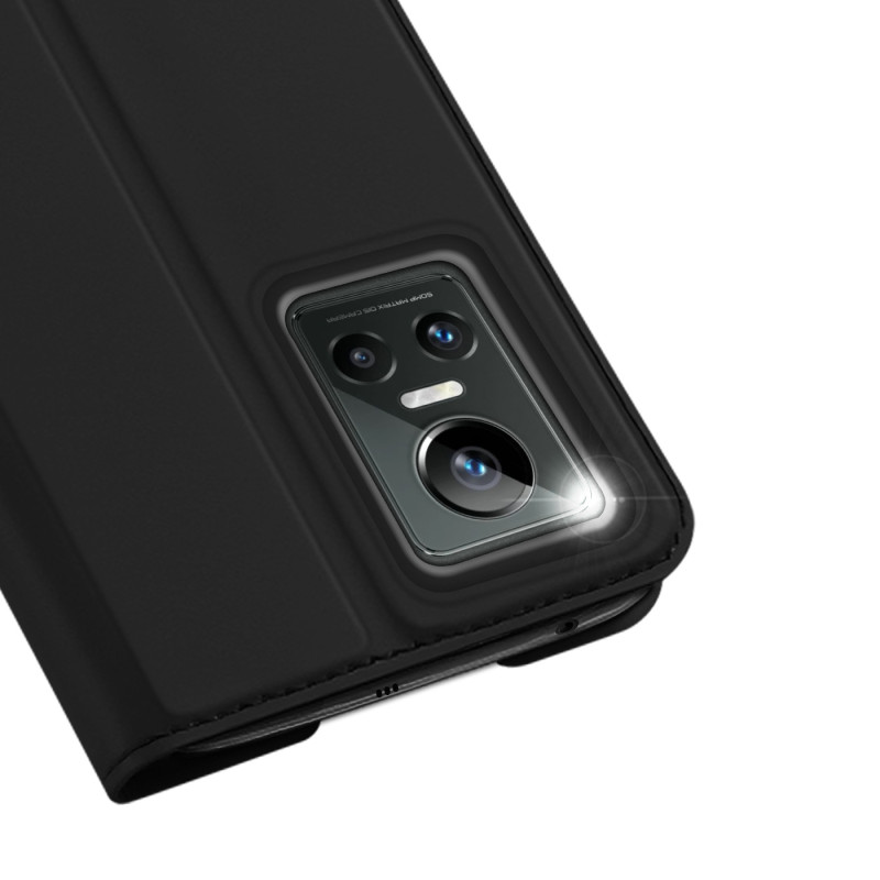 Dux Ducis Skin Pro dėklo dėklo dangtelis su atvartu, skirtas Realme GT Neo 3 juodas